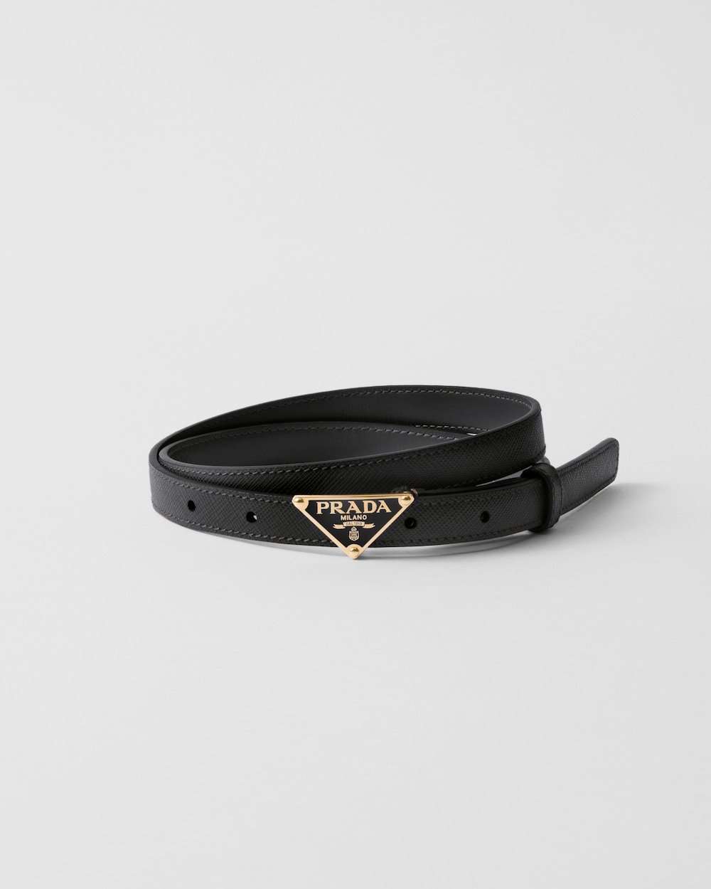 Saffiano leather belt - Image 1